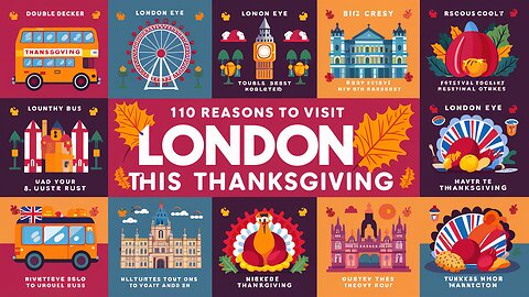 10 Reasons to Visit London This Thanksgiving!