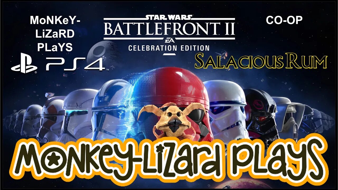 MoNKeY-LiZaRD plays Star Wars: Battlefront II and murders John from the @Superawesomegeekshow