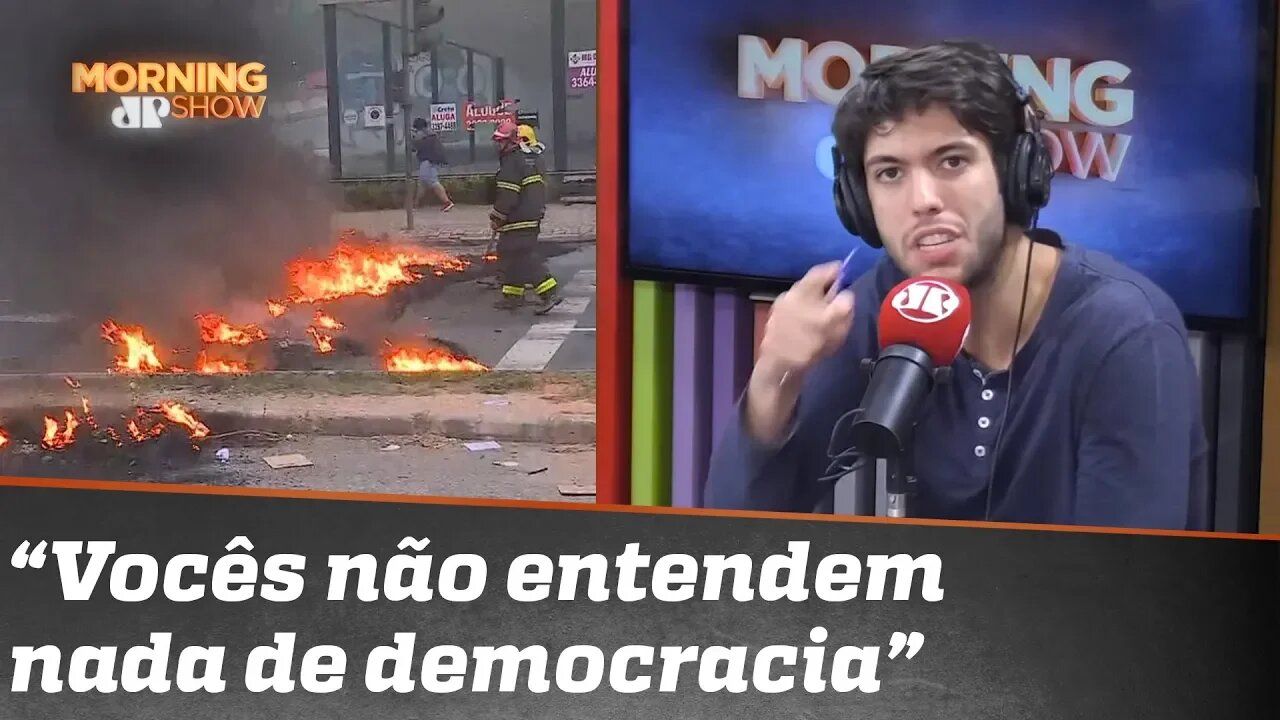 Coppolla revoltado com morte de mulher que inalou fumaça em protesto contra Previdência