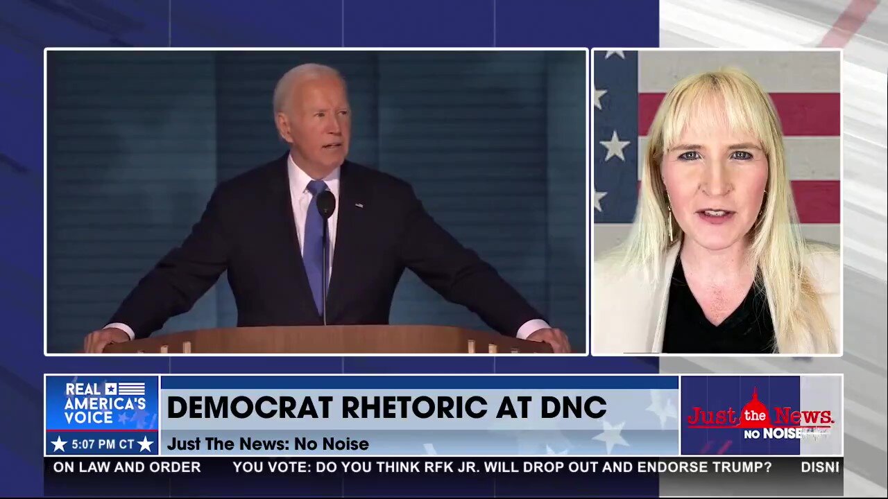 Liz Harrington: Biden ‘played nice’ during DNC speech because he had no other option