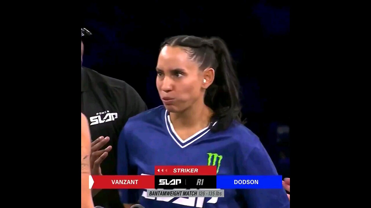 Paige VanZant slaps to a DRAW