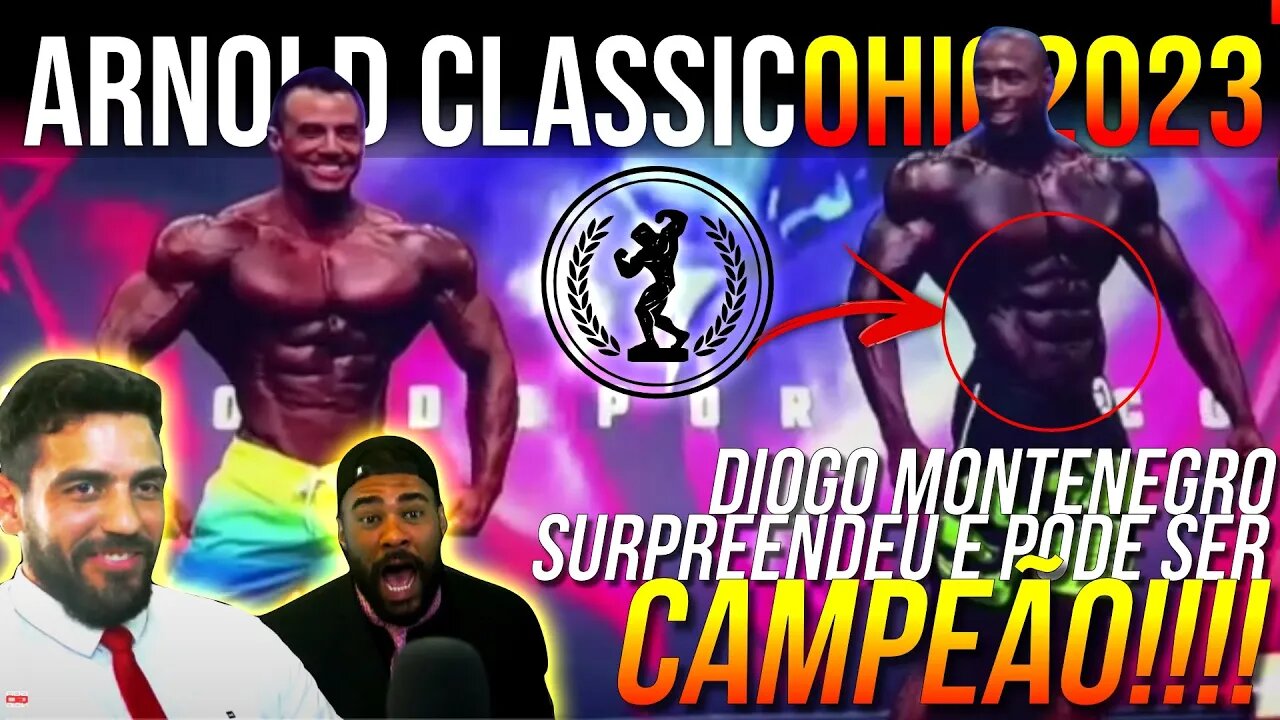 DIOGO ESTÁ MELHOR QUE O ERIN BANKS - ARNOLD CLASSIC OHIO 2023 - MENS PHYSIQUE (sábado DIA)