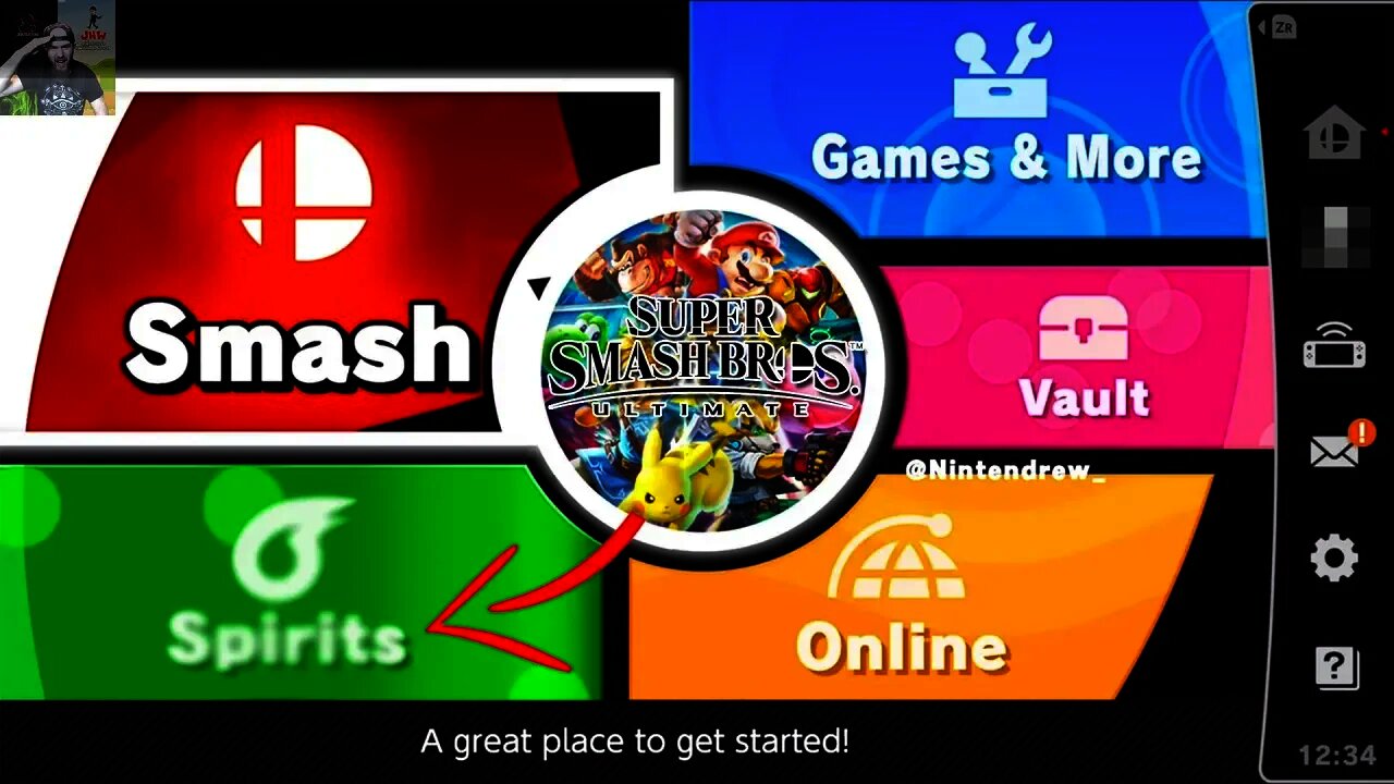 Super Smash Bros Ultimate - SPIRITS MODE!?