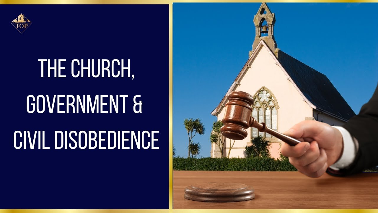 The Church 🕇, Government 🗳️, and Civil Disobedience 💥 | Thriving on Purpose