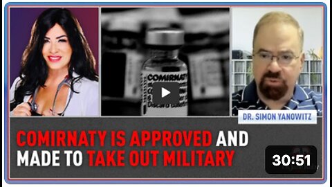 Comirnaty Is Approved and Made To Take Out Military