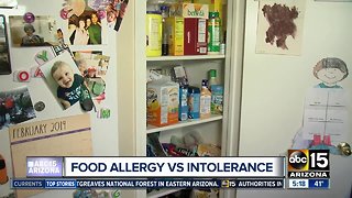 Food allergies vs intolerance -- what to know