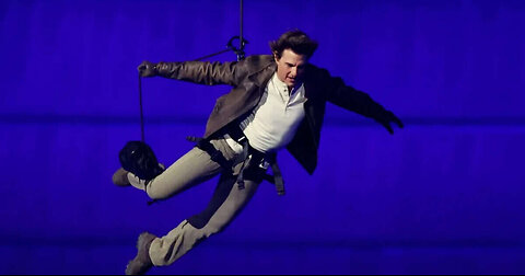 Tom Cruise's Big Entrance to Skydiving At Paris Olympics