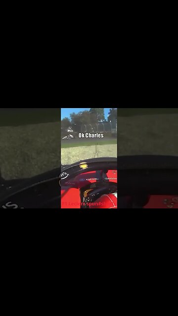F1@Leclerc spun #shorts #f1shorts