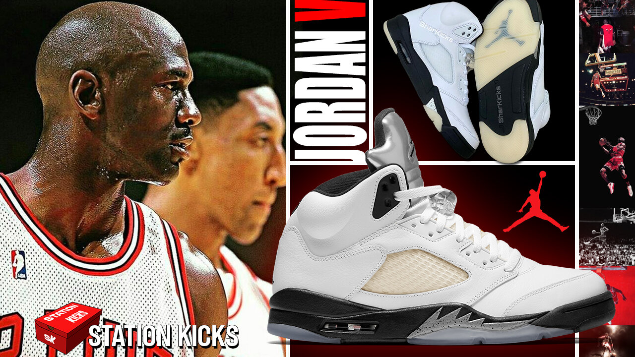 First Look at the AIR JORDAN 5 “WHITE BLACK” RELEASES DECEMBER 2024| STATION KICKS