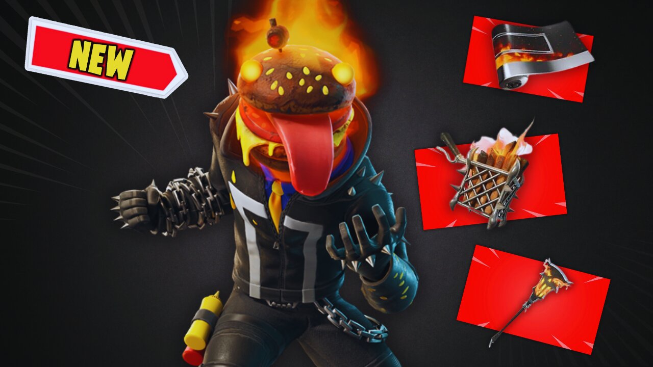 Flame Grilled Burger, Anyone? | FN Item Shop : 18 Sep 2024