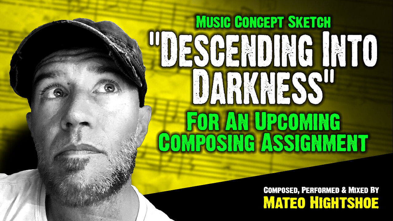 "Descending Into Darkness" || Concept Sketch #2 For An Upcoming Scoring Assignment