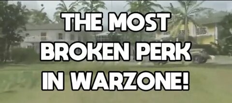 The MOST BROKEN PERK in WARZONE!