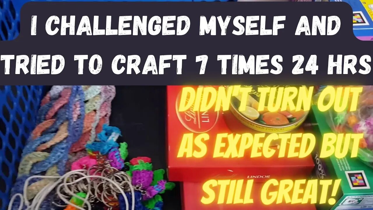 Crafting Challenge for a week as I don't have any 2023 goal progress - Oops | Summer time melancholy