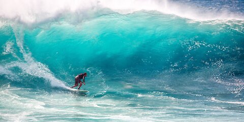 Quiet surfing with friends and family