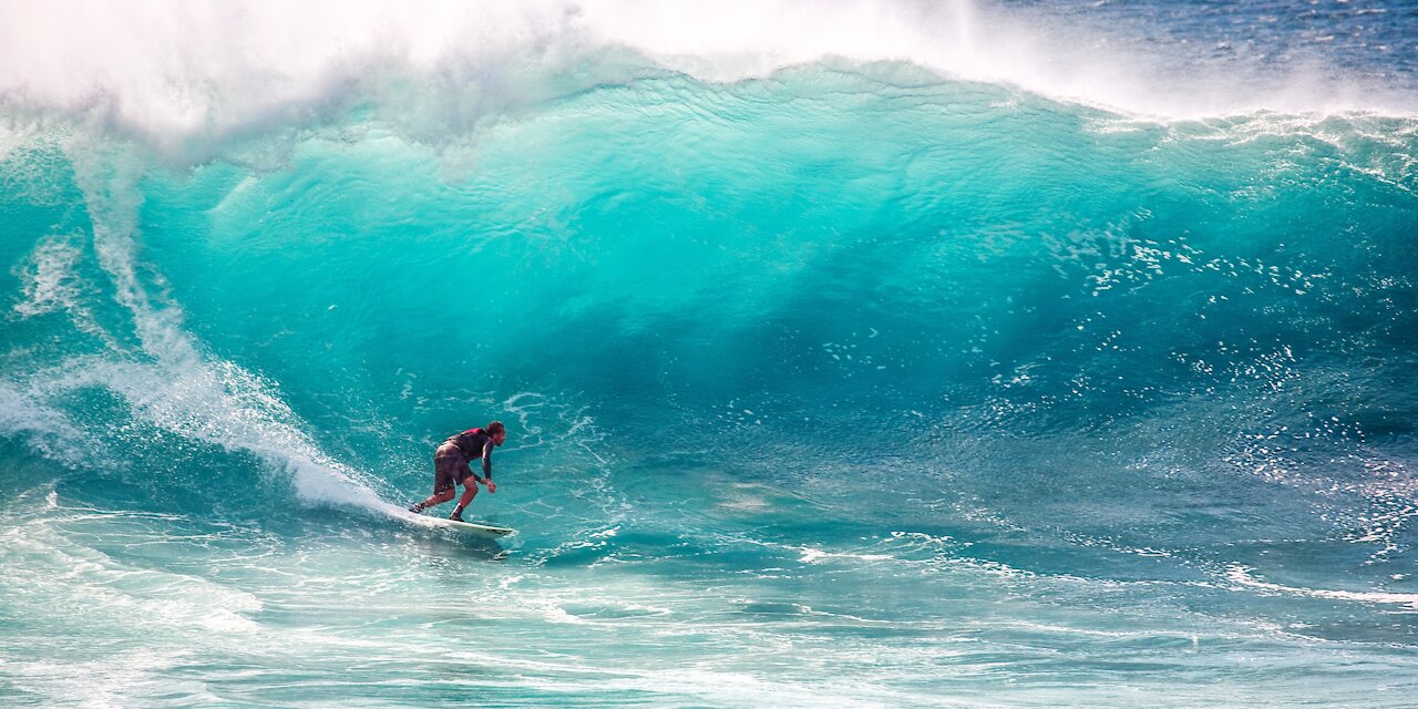 Quiet surfing with friends and family