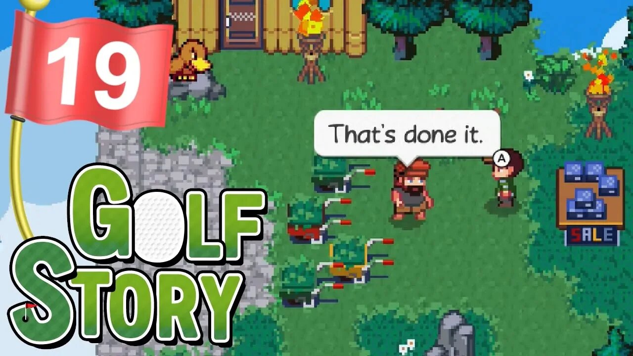 Golf Story Blind Walkthrough Part 19: "Examining" The Turf