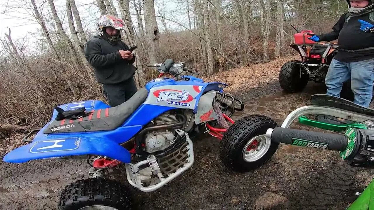 Muddy Dirt Bike Ride