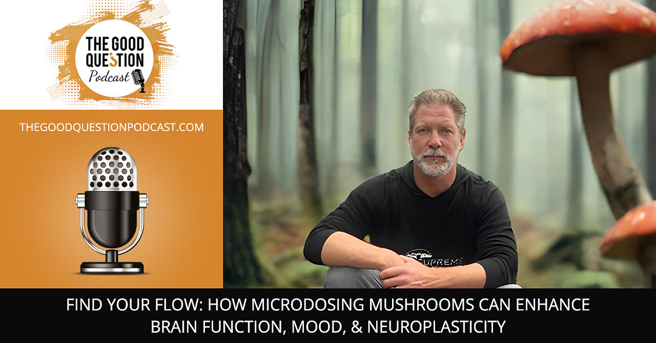 🧠🌿 Find Your Flow: Unlock Brain Power with Microdosing Mushrooms! 🌟✨