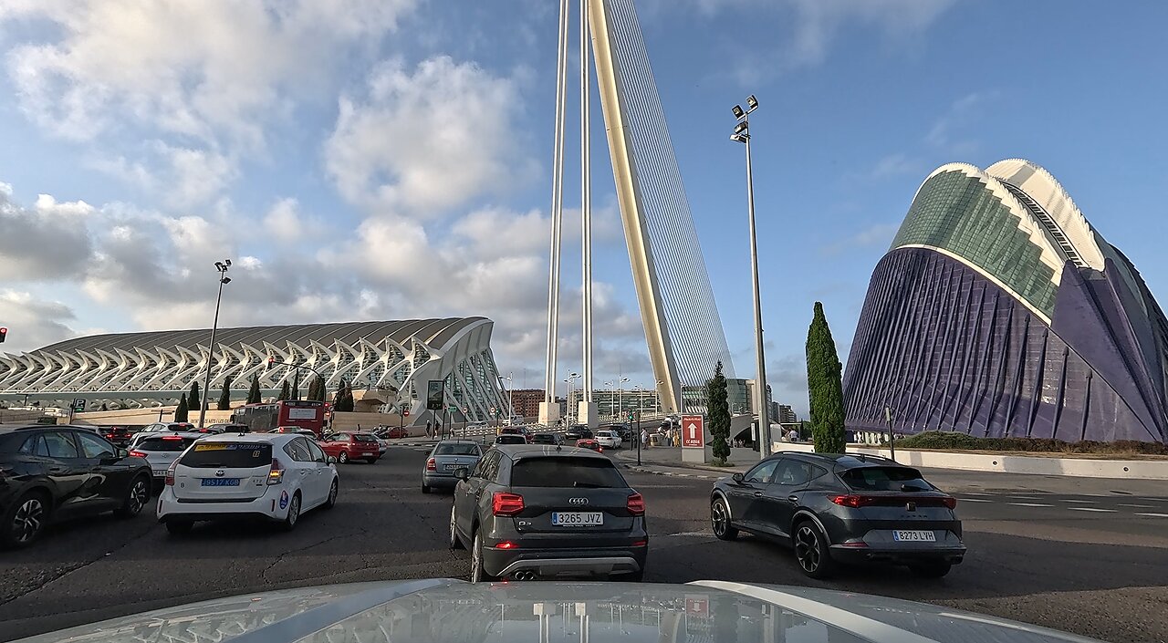 Valencia Spain Driving