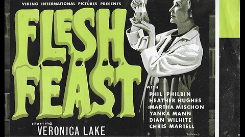 HORROR DOUBLE FEATURE: FLESH FEAST and BLOOD & LACE trailers