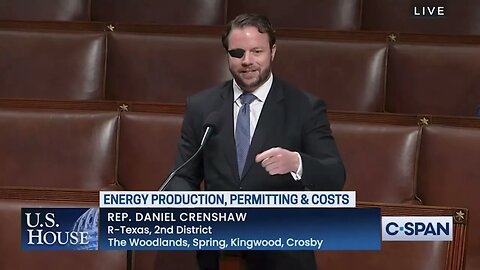 Dan Crenshaw Speaks on the House Floor on Energy Production, Permitting & Costs (HR1)