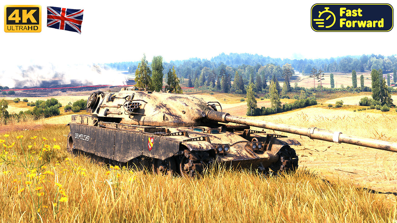 T95 FV4201 Chieftain - Prokhorovka - World of Tanks - WoT - FastForward