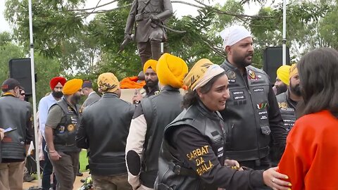 Harkirat Singh Sandhar Speech at Sikh ANZAC war Memorial