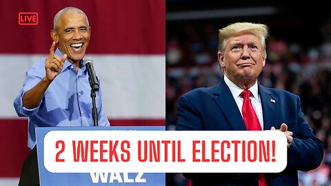 OBAMA Rejoins Campaign Trail! TRUMP Rallies In NC! LIVE REACTION!