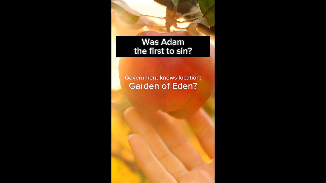 Was Adam the First to Sin?