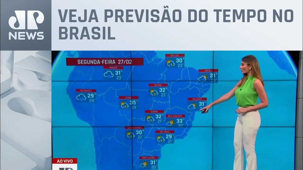 Mês de fevereiro deve terminar com muita chuva em todo o país