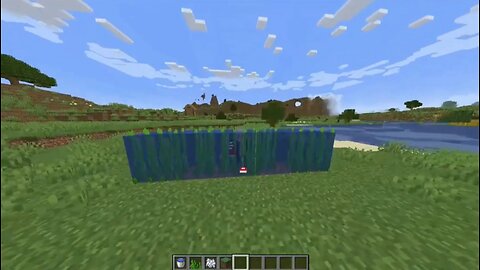 Minecraft Waterlogged Trick