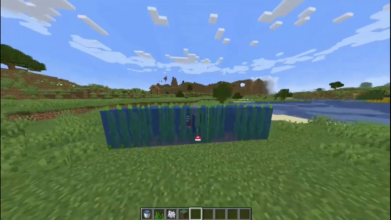 Minecraft Waterlogged Trick