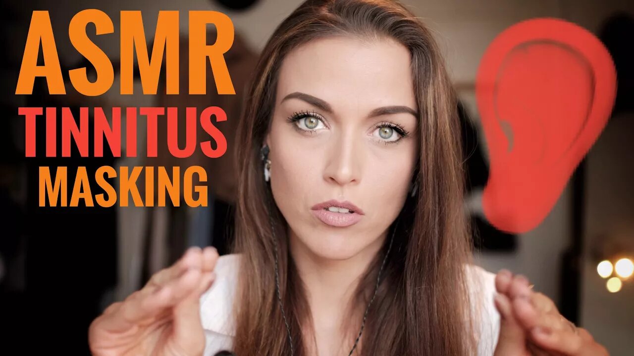 ASMR Gina Carla 👂 Tinnitus Masking! Soft Hand Movements!