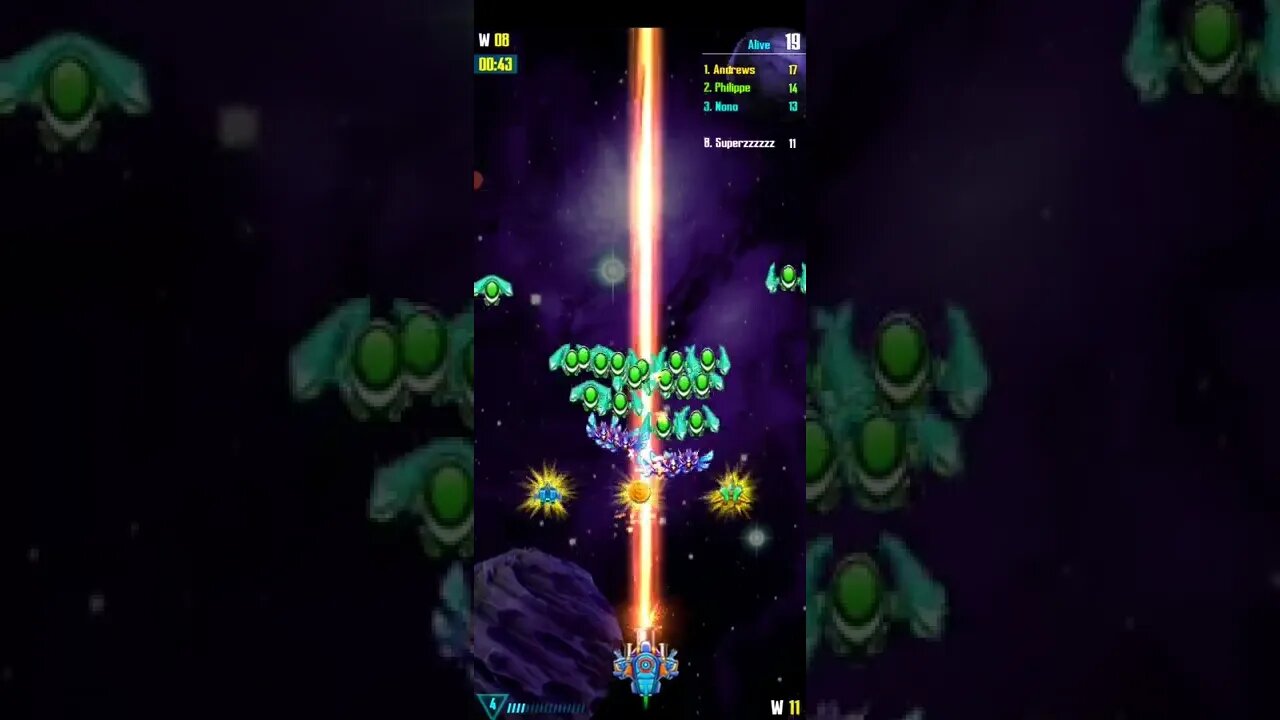 GALAXY ATTACK ALIEN SHOOTER - PVP SURVIVAL 1 VS 30 (30 October 2022)