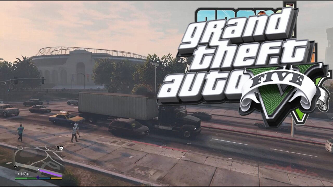 GTA 5 SEMI TRUCK ULTIMATE TRUCK DRIVING SIMULATOR SEMIS EPISODE 33