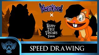 Speed Drawing: Happy Tree Friends Fanon - Nicole | Mobebuds Style