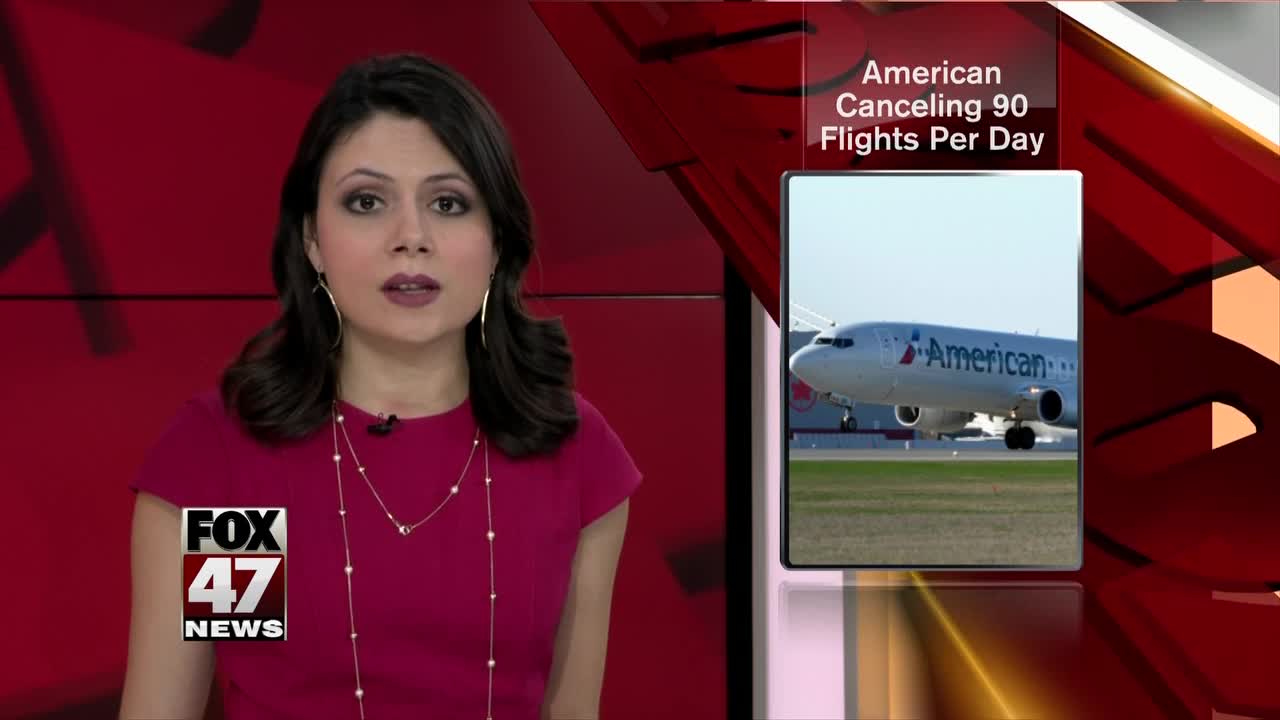 American Airlines canceling 90 flights a day due to 737 Max grounding