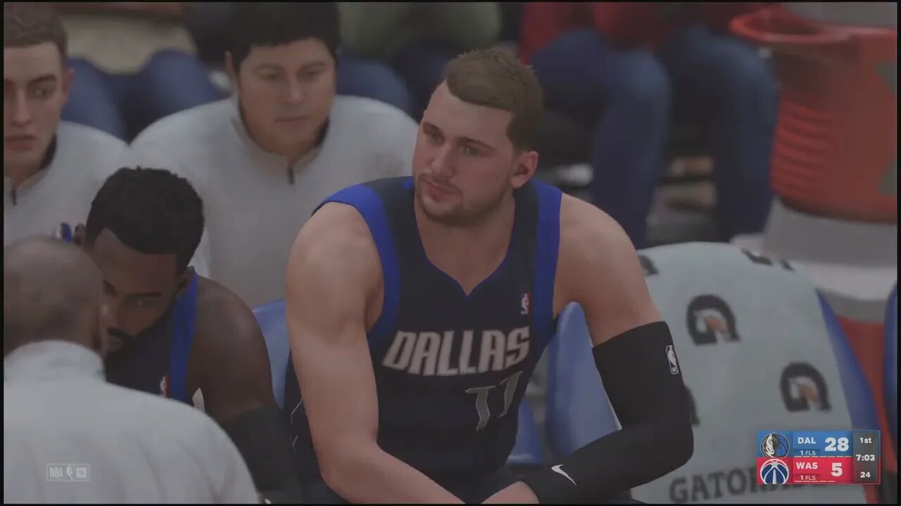 NBA 2K23 Maverick Game 11 Part 1
