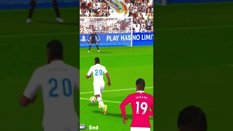 VINICIUS BEST GOAL FOR EL REAL #efootball2022 #dls22 #fifa22 #shorts