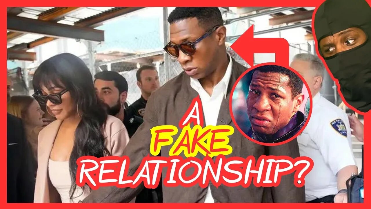 White Girl Slayer Jonathan Majors Shows Up To Court With Meagan Good | Is This Relationship Fake?