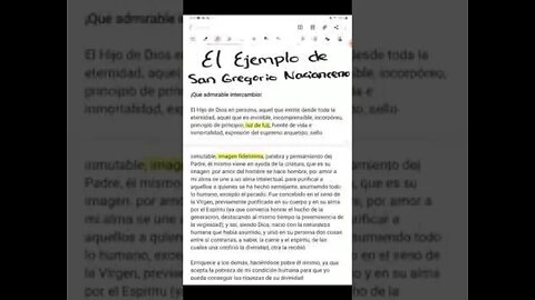 Un ejemplo de la predicación de los padres de la iglesia. Fray Nelson Medina.