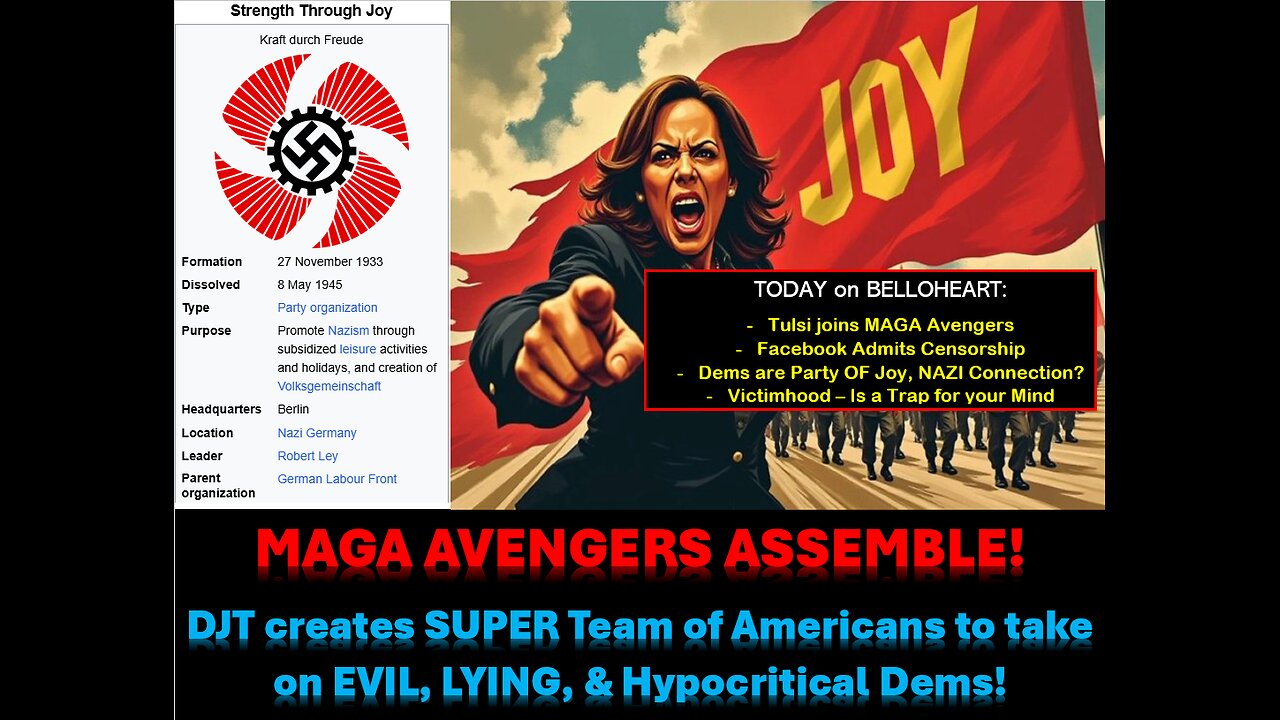 THE PARTY OF JOY SAYS THE DEMOCRAT'S - FACEBOOK ADMITS CENSORSHIP FOR WH, STOP PLAYING THE VICTIM!