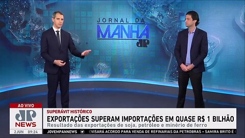 Balança comercial tem maior superávit desde início da série histórica, em 1989; Alan Ghani comenta