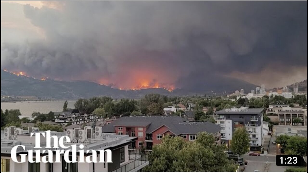 Wildfire rage in Canada as thousands of people evacuate cities