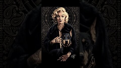 Alt-Marilyn Monroe has always had a strange hold on me!!! #photography #altgirl #marilynmonroe