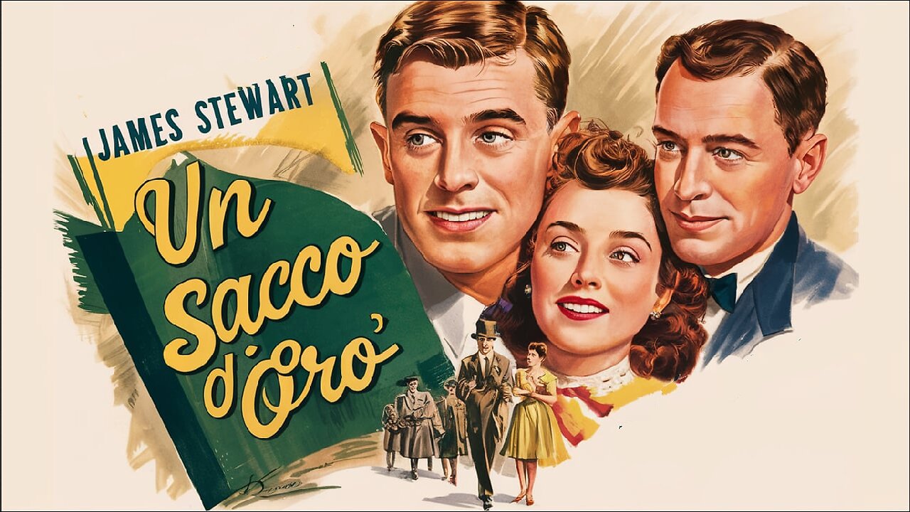 UN SACCO D' ORO (1941) James Stewart, Paulette Goddard e Horace Heidt | Commedia romantica | B&N