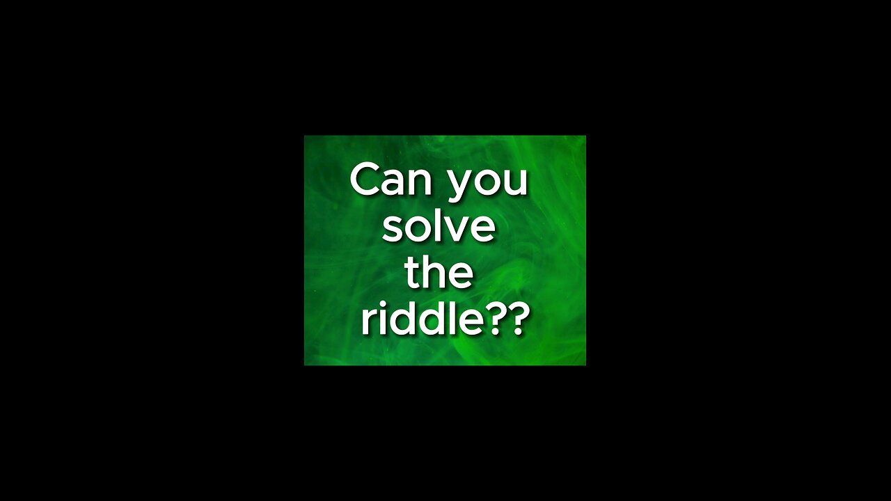 🤔Can you solve the riddle??🤔