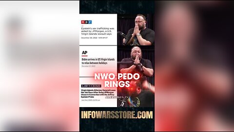 Alex Jones Was Right About New World Order Pedo Rings