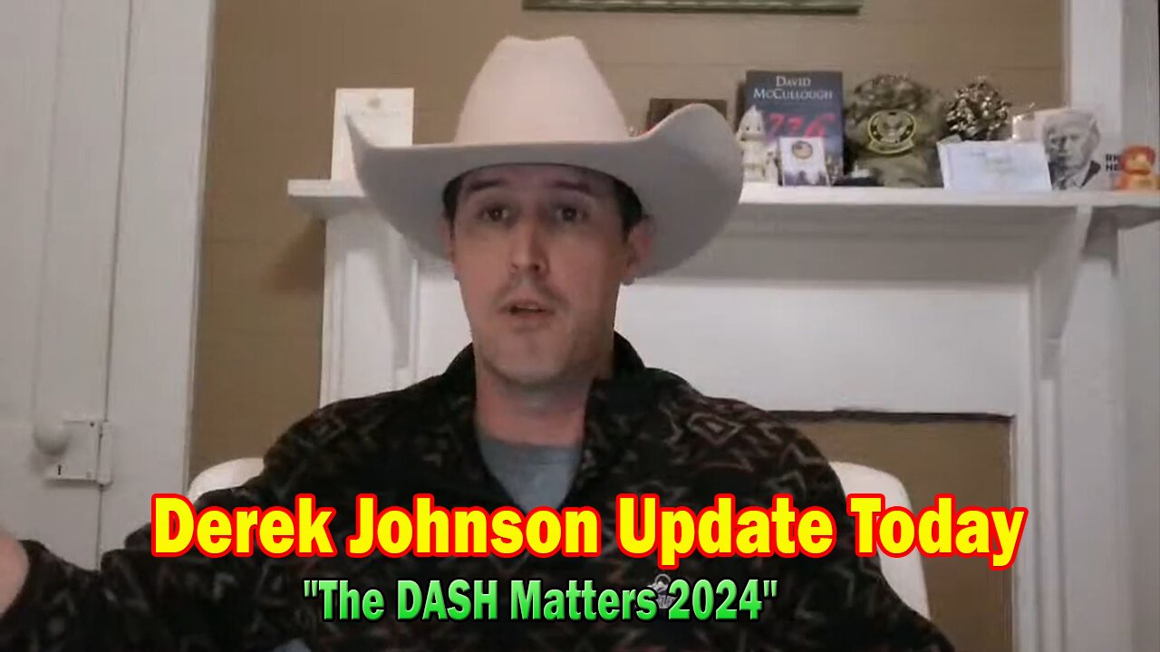 Derek Johnson Update Today Oct 21: "The DASH Matters 2024"
