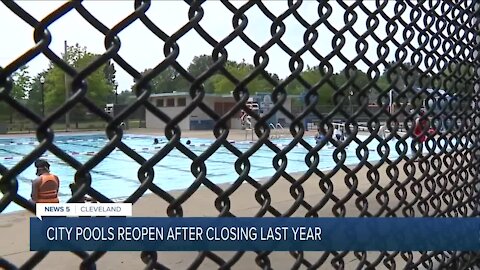 Cleveland city pools reopen at limited capacity for the summer